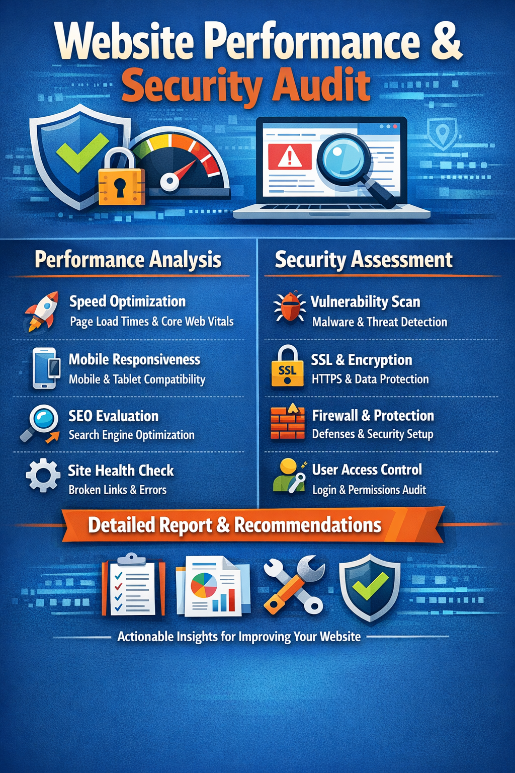 Website Performance & Security Audit